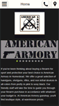 Mobile Screenshot of americanarmorygunshop.com